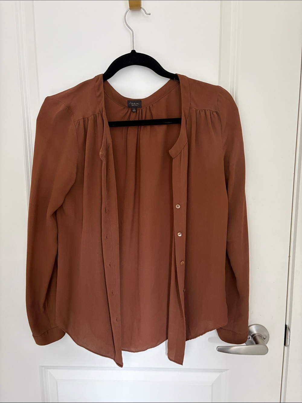 Babaton  Button-Front Blouse